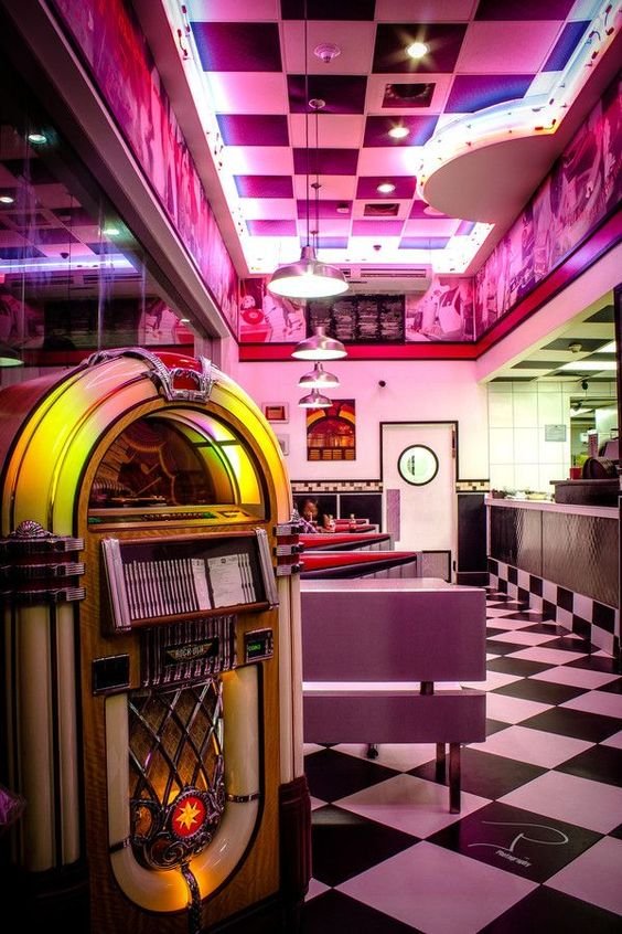 cafeteria vintage