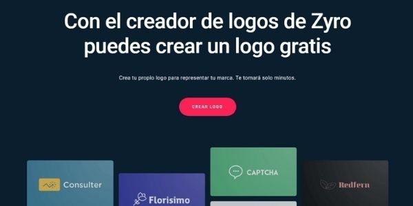crear logo de cafetería con zyro