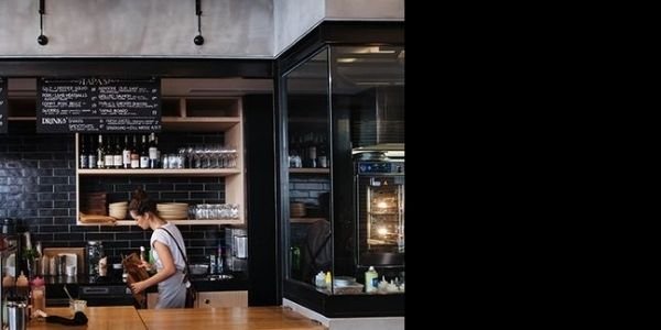 cafetería negra